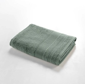 Prosop verde salvie din bumbac din frotir 70x130 cm Tendresse – douceur d'intérieur