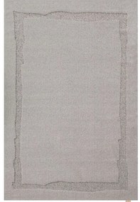 Covor gri din lână 200x300 cm Morphic Rocca – Agnella