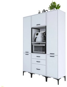 Dulap cu rafturi Jelena 145 (Alb) . 1102212
