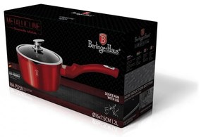 Cratita cu capac 16 cm Burgundy Metallic Line Berlinger Haus BH 1525N