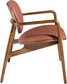 Fotoliu modern design italian Walnut Earth