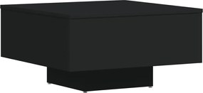 vidaXL Măsuță de cafea, negru, 60x60x31,5 cm, lemn prelucrat