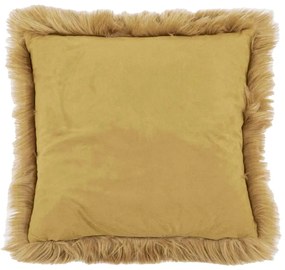 Pernă Tiseco Home Studio Sheepskin, 45 x 45 cm, maro
