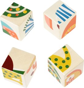 Cuburi din lemn Wild Wonders – Rex London