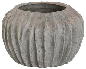 Ghiveci Anis din ciment antichizat gri 33x21 cm