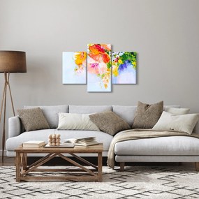 Tablou - Flori,pictură (90x60 cm)