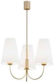 Lustră pe tijă SAFIANO 3xE27/15W/230V auriu Argon 6267