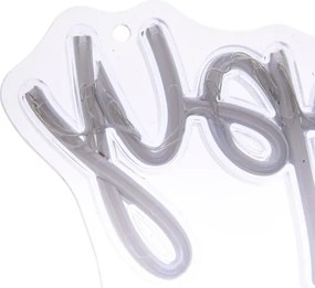 Atmosphera - Decorațiune neon LED de perete HAPPY BIRTHDAY LED/5V