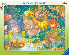 PUZZLE TIP RAMA JUNGLA, 48 PIESE - RAVENSBURGER (RVSPC05177)