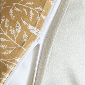 Lenjerie de pat din microflanel KOSTAR galbenă Dimensiune lenjerie de pat: 70 x 90 cm | 140 x 220 cm