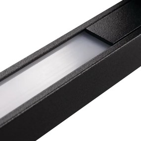 Kanlux 45871 YALTE - Aplică LED de exterior, 11W, 230V, 3000/4000/6500K, IP54, negru