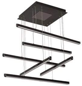 Lustră LED dimabilă aplicată LED/100W/230V 3000-6500K + telecomandă