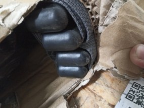 OFERTA Set 2 scaune de gradina TAVERNO gri/negru Clasa II