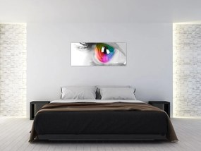 Tablou - Iris din ochi (120x50 cm)