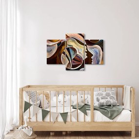 Tablou - Abstractizarea capetelor (90x60 cm)