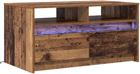 vidaXL Masă de cafea Lemn vechi 90 x 50 x 45 cm Lemn compozit