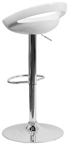 2 buc scaune de bar Kitti-alb