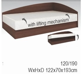 Dormitor GLOBAL3721 - wenghe
