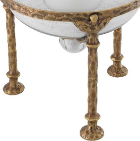 Suport lumanare LUX Grace, alama finisaj vintage 113691 HZ