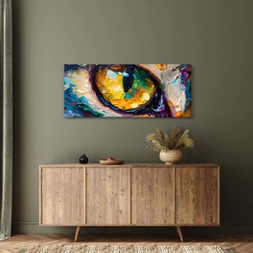 Tablou - Ochi de pisică Pictură (120x50 cm)