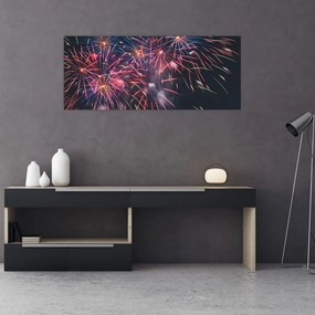 Tablou cu artificii (120x50 cm), în 40 de alte dimensiuni noi