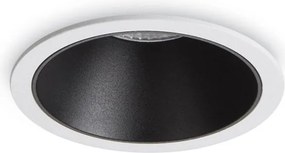 Spot LED incastrabil design modern GAME FI1 ROUND alb / negru 192277
