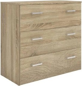 Comoda GARBO 3, stejar sonoma, PAL melaminat, 74x36x70 cm