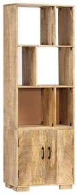 vidaXL Bibliotecă, 60 x 35 x 180 cm, lemn masiv de mango