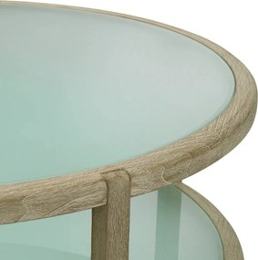 Masuta design LUX pentru Exterior, Lemn, Sticla, Anthony