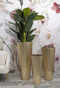 Mauro Ferretti Suport Vaze Glasy, Set 3 Bucăți, Dimensiuni: cm Ø 48X110-40X93-33X77 | Aosom Romania