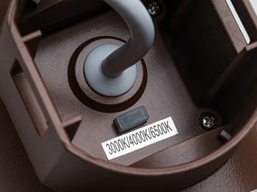 Rabalux 77212 - Aplică de perete pentru exterior URFA LINE LED/16W/230V IP65 maro