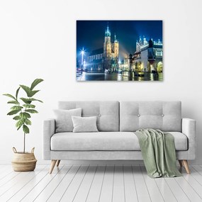Print pe pânză Cracovia noaptea