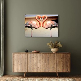 Tablou - doi flamemgo (90x60 cm)
