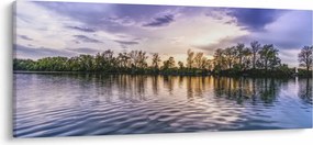 Tablou cu lac (120x50 cm)
