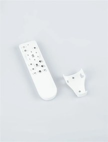 Lustra LED cu ventilator si telecomanda exterior IP54 BRIZZY