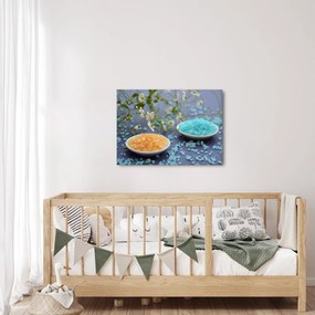 Tablou cu sarea de mare colorată (70x50 cm)