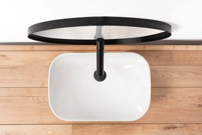 Lavoar Celia ceramica sanitara Alb – 50 cm