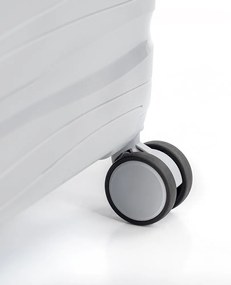 TraveLux Voyager VII set valiză rulantă aur roz