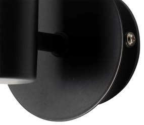 Aplică modernă neagră IP44 - Cederic Up