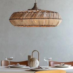 Lustra boho style Rinjani 70x33cm natural, L