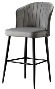 Set de scaune de bar Rubi Grey, 4 buc., 4 buc