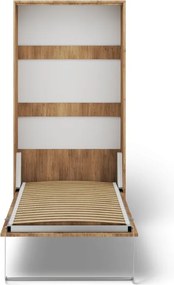 Pat rabatabil Vivario 90 – cu somieră inclusă – 103x40x213 cm – Stejar Artisan