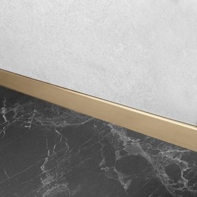 Banda frontala pentru cadita de dus 130cm auriu periat