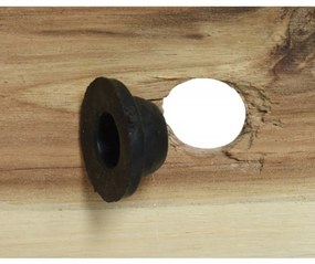 Set 2 ghivece Rustic, Decoris, salcam, natural
