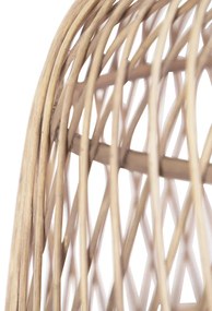Lampă suspendată rustică din ratan - Calamus