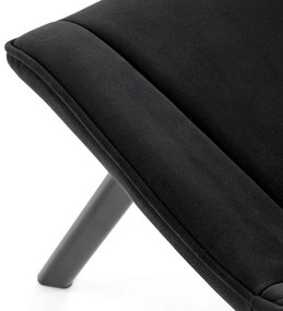 Scaun de bucaterie Oleg, negru