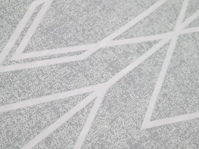 Lenjerie de pat din bumbac Renforcé GRAY STRIPES gri Dimensiunile lenjeriei: 70 x 90 cm | 140 x 200 cm