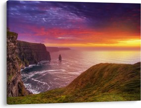 Tablou - Stâncile din Moher (70x50 cm)