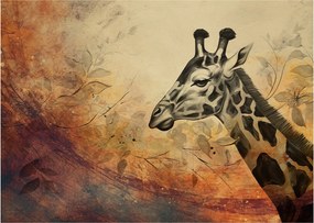 Tablou - Girafă, pictură (70x50 cm)