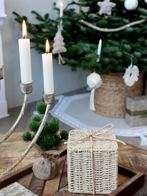Tava decorativa din lemn reciclat, L55 cm, Grimaud